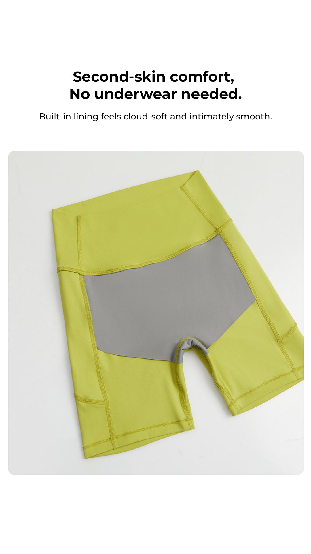 ZeroFit NightGlow Pocket Bike Shorts