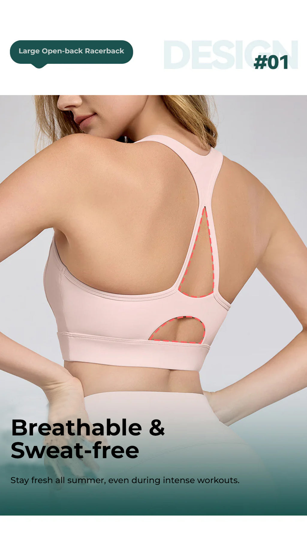 SculptAir Strappy Sports Bra