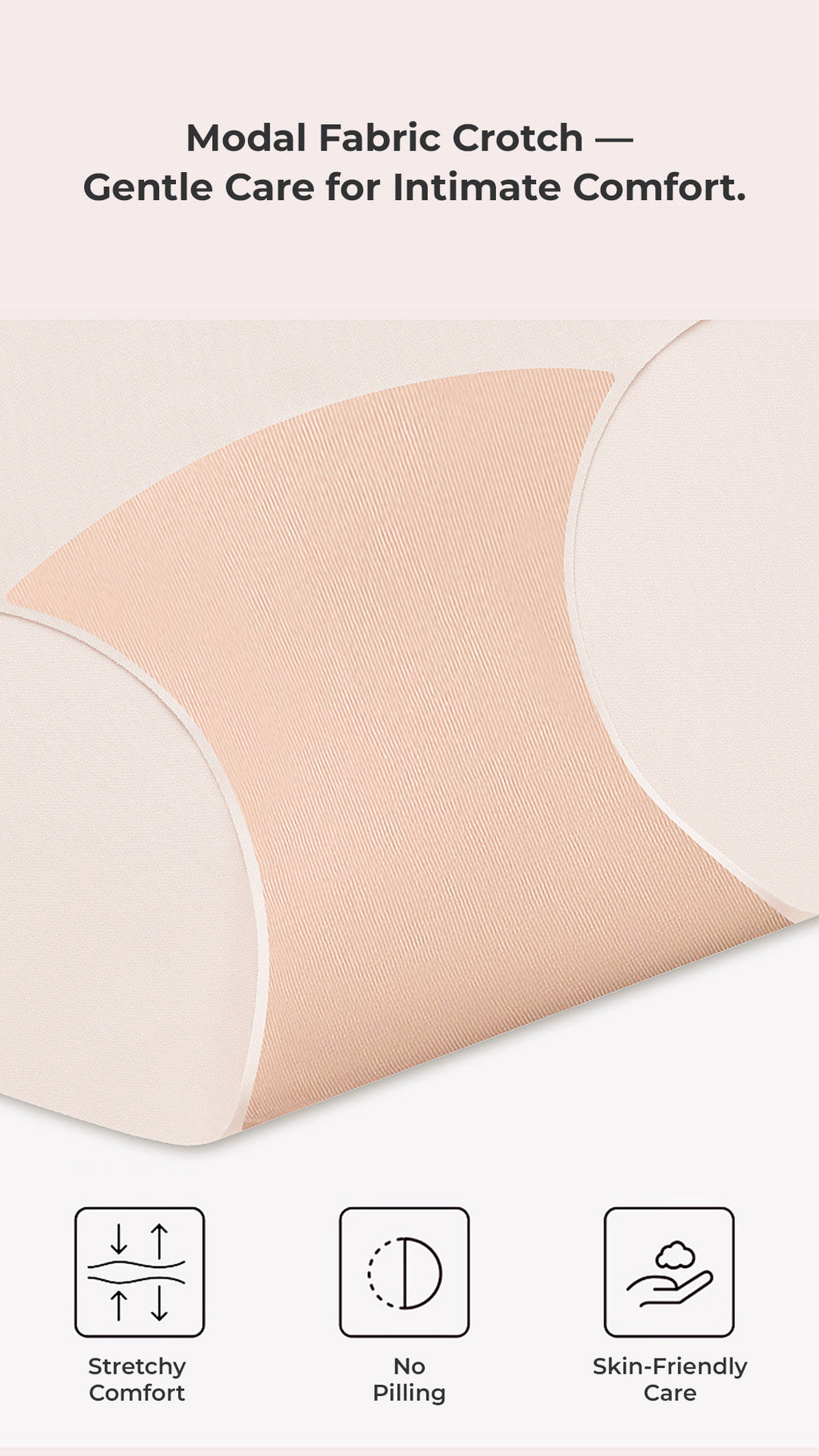 SoftHug Invisible Modal Panties (Buy 3 For RM19.90)