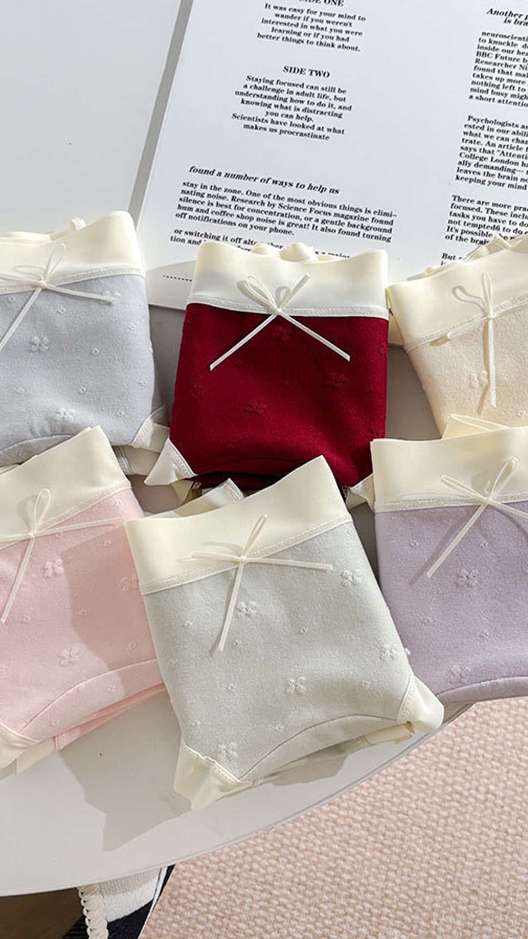 Milk Tea Soft Comfort Panties (Buy 3 Get 3 Free)