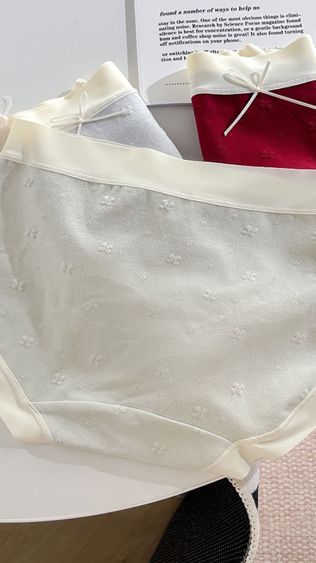 Milk Tea Soft Comfort Panties (Buy 3 Get 3 Free)