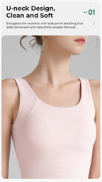 SoftForm Open-Back Sports Bra