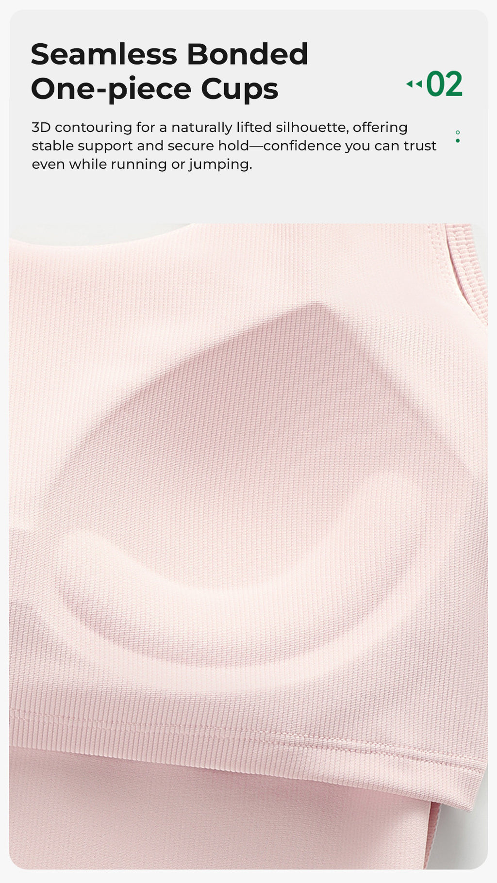 SoftForm Open-Back Sports Bra