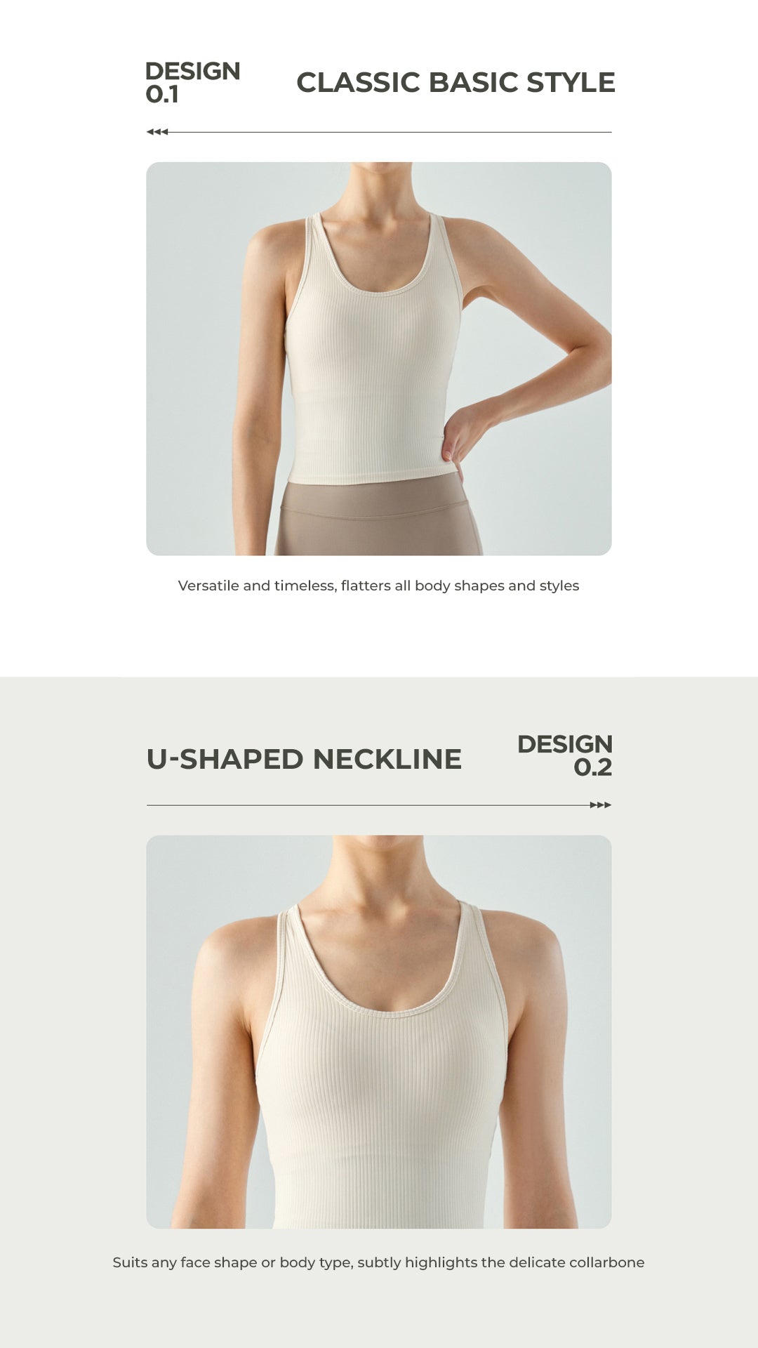 [FINAL SALE] Luna Ribbed Sports Bra