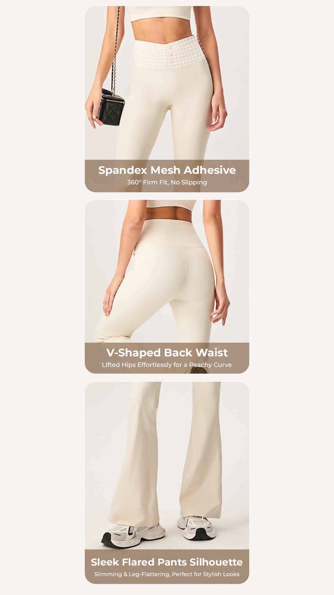 V-Sculpt High-Waist Flares Silhouette