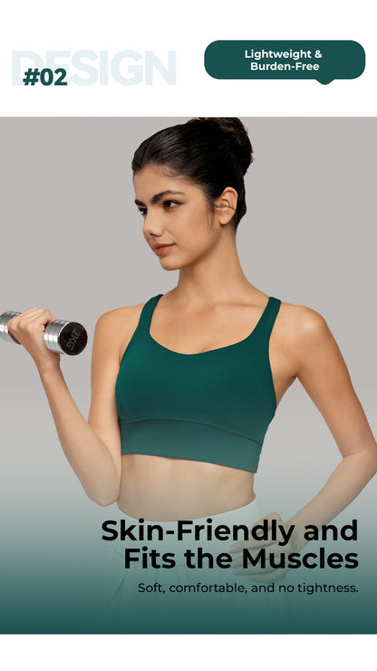 LushFit Cross Back Sports Bra