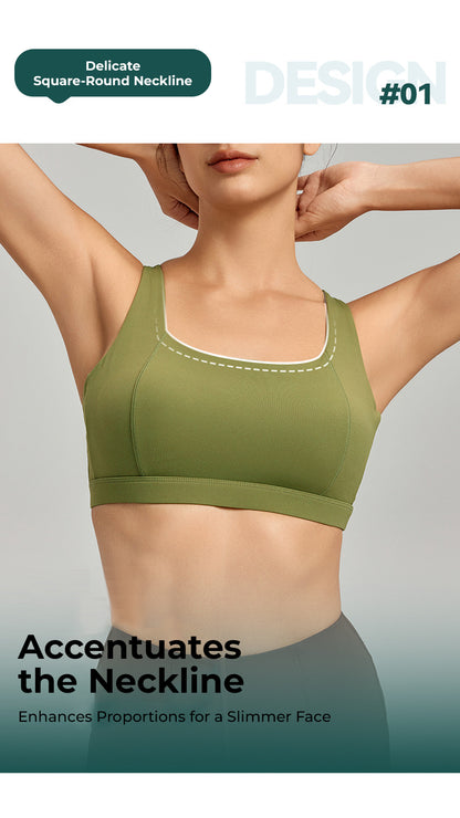 CoreLace Crisscross Back Sports Bra