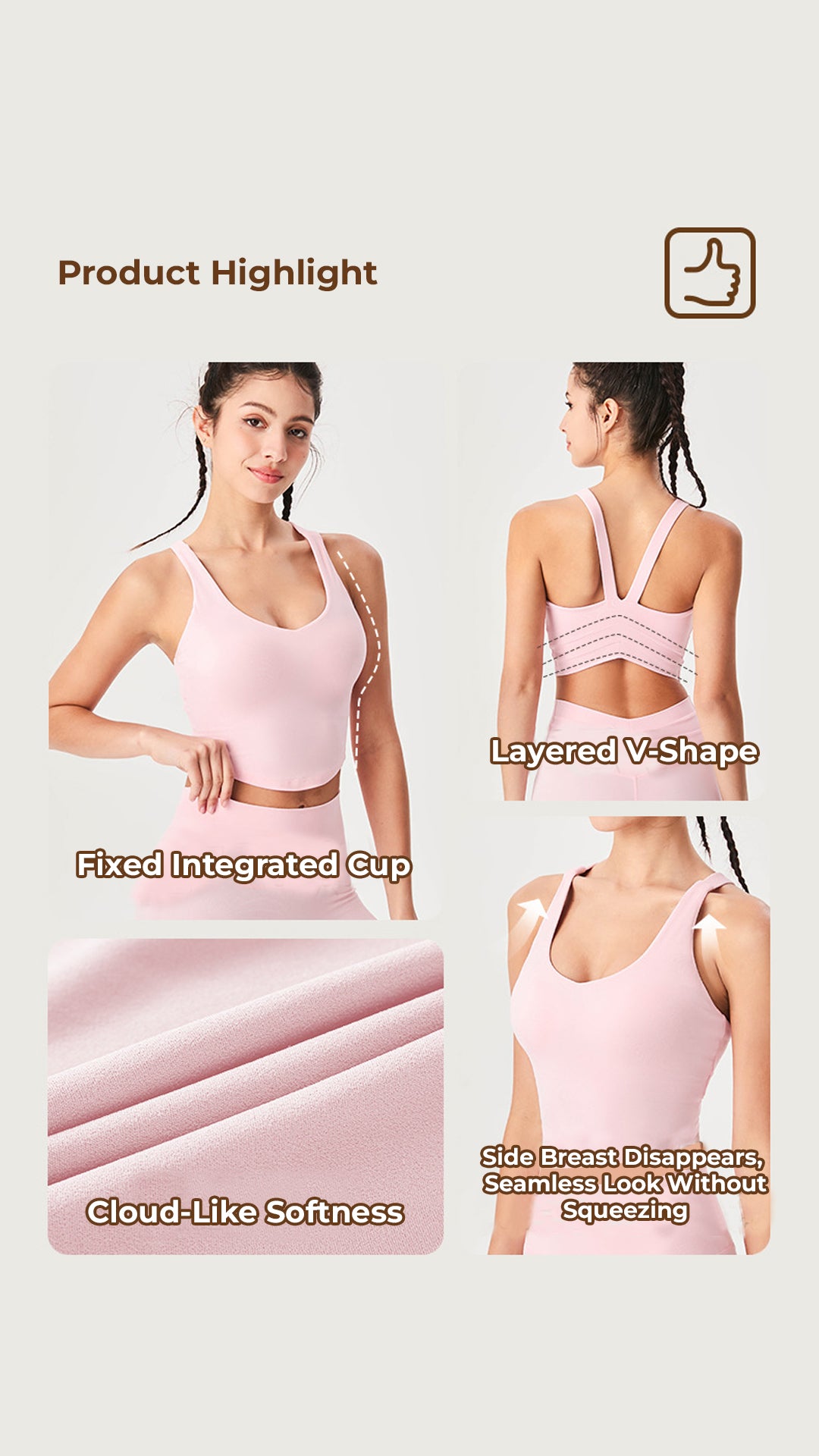 V-Sculpt Sports Bra