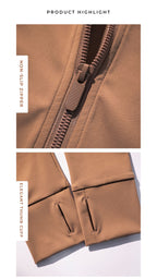 SculptZip Cropped Jacket