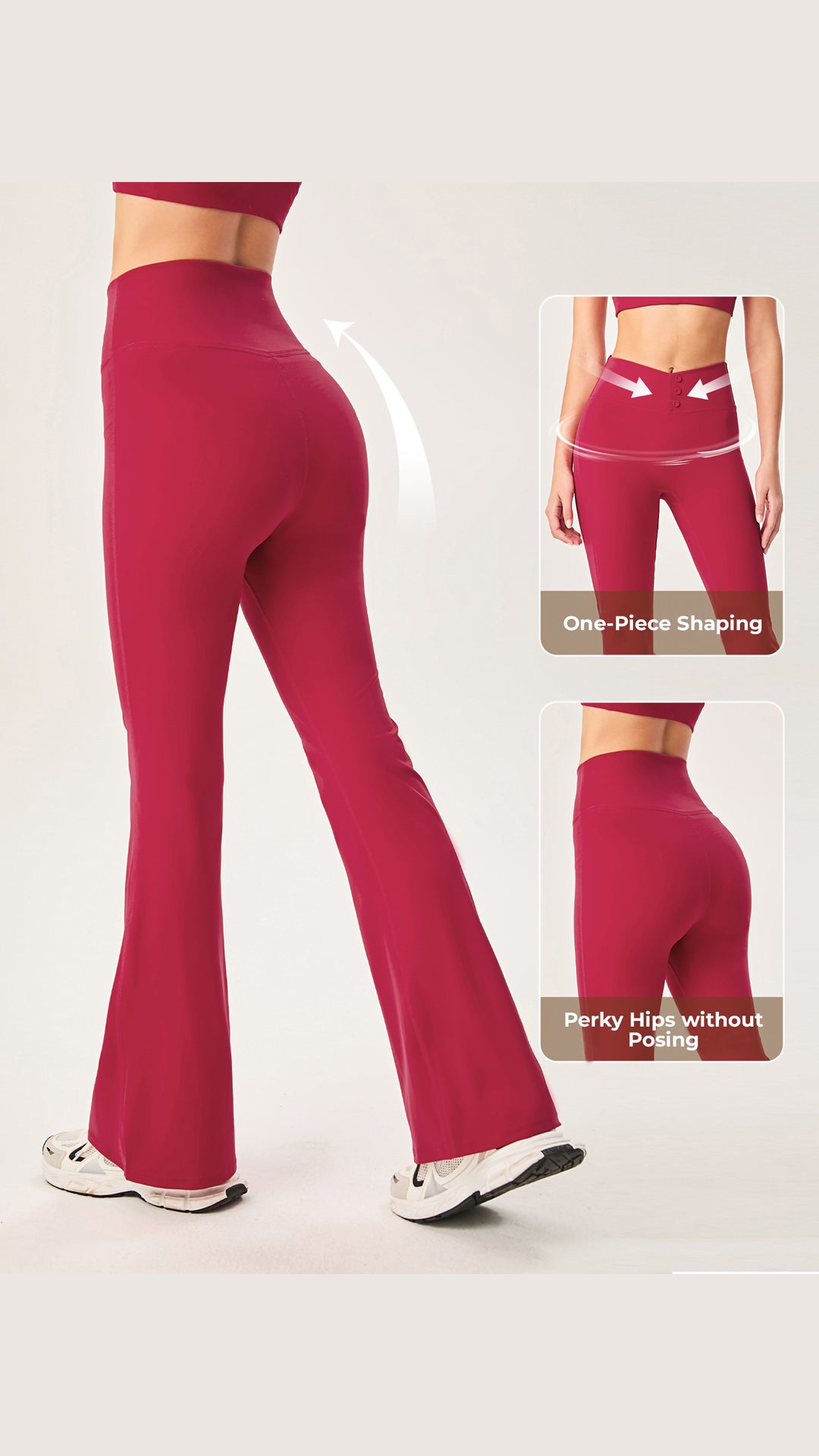 V-Sculpt High-Waist Flares Silhouette