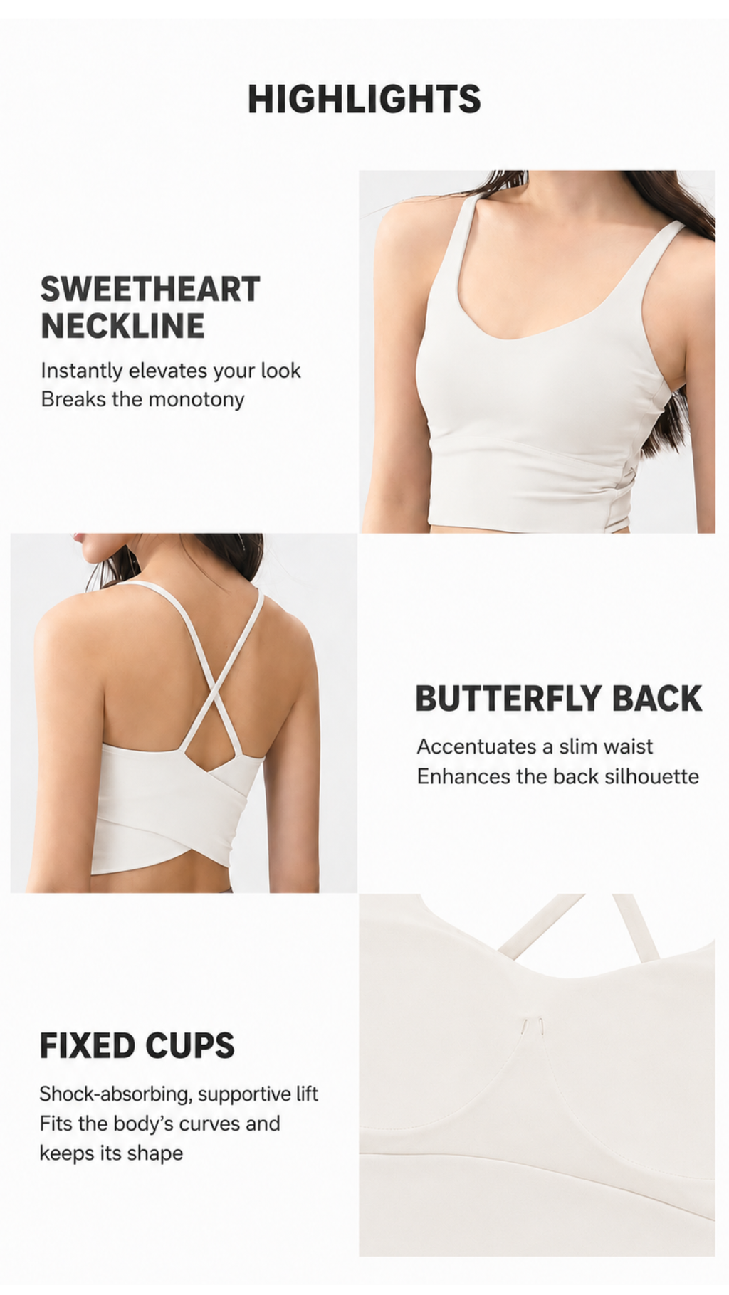X-Back Active Sports Bra