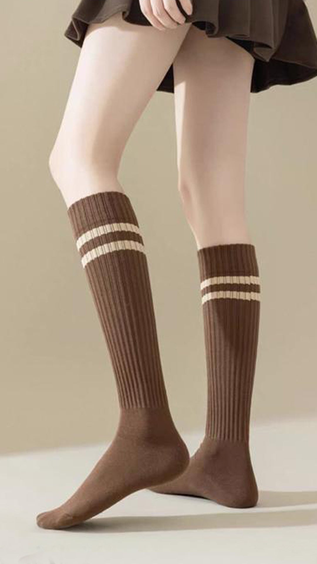 YouthStripe Long Socks (4 Pairs Set)