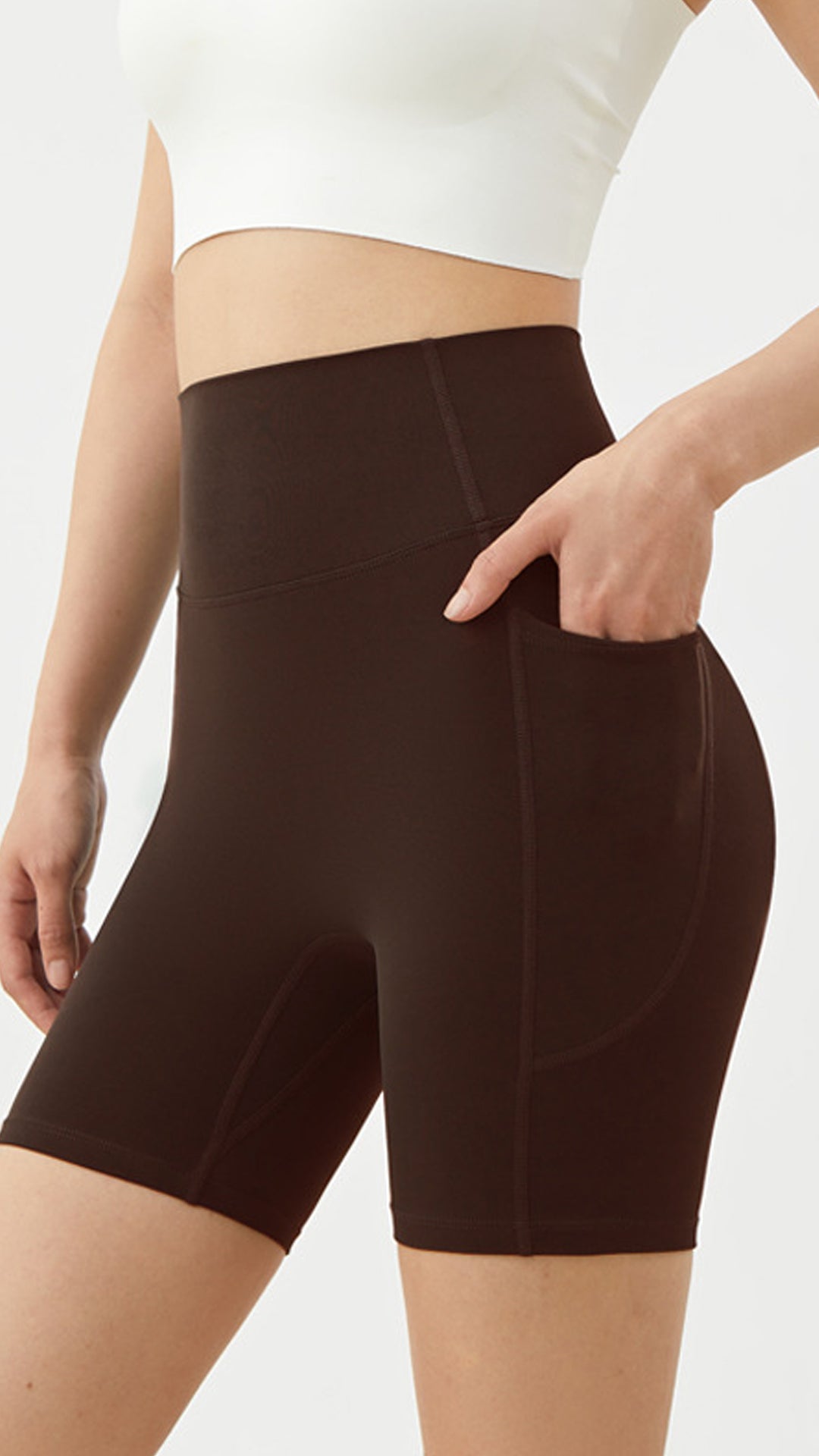 ZeroFit NightGlow Pocket Bike Shorts