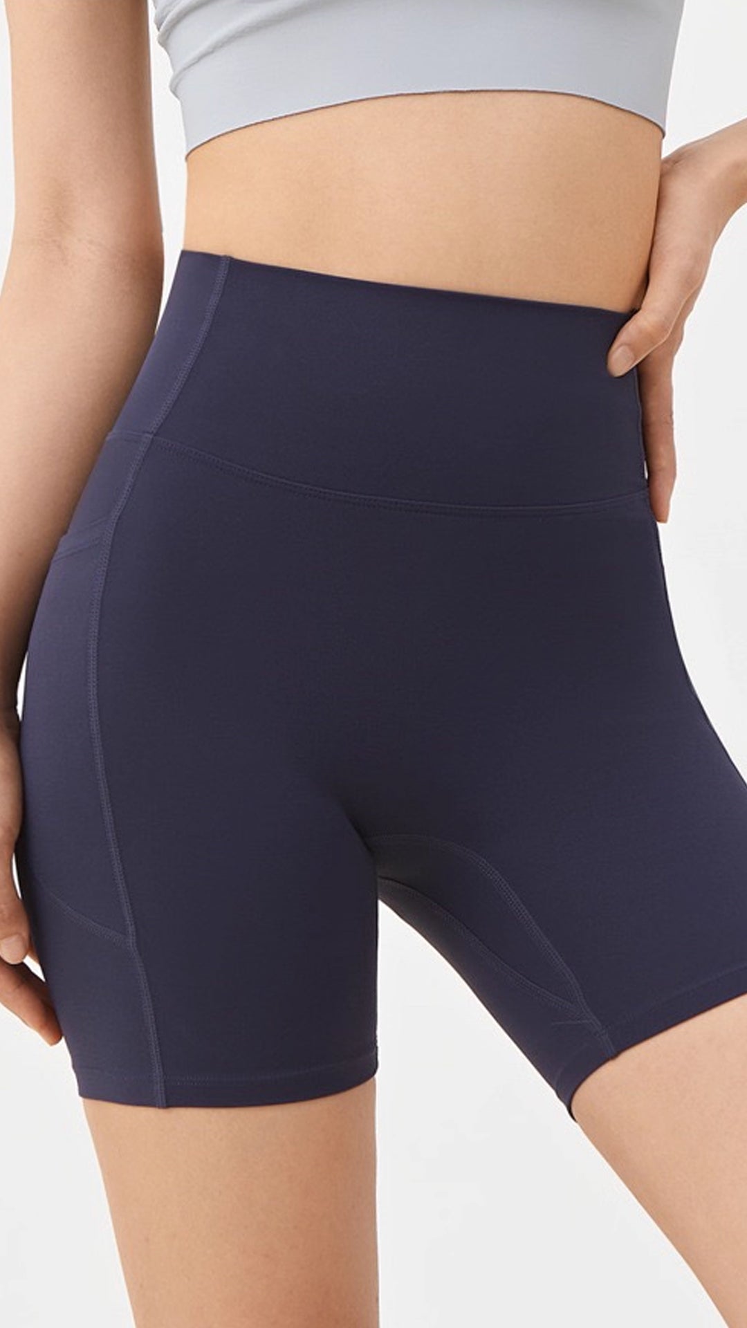 ZeroFit NightGlow Pocket Bike Shorts