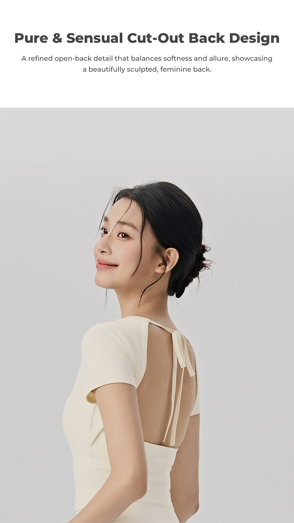 BelleCurve Open-Back Sports Bra