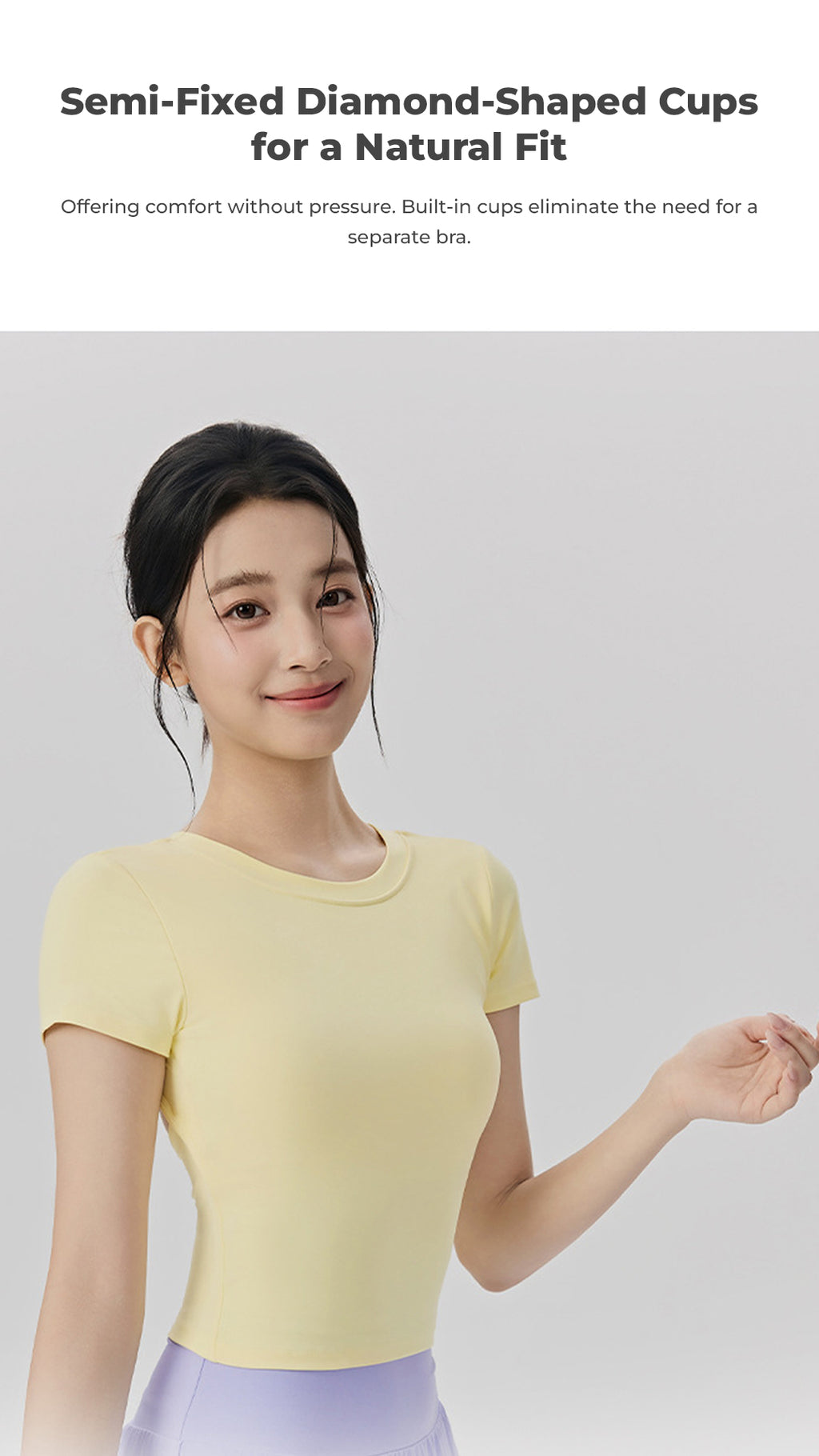 BelleCurve Open-Back Sports Bra