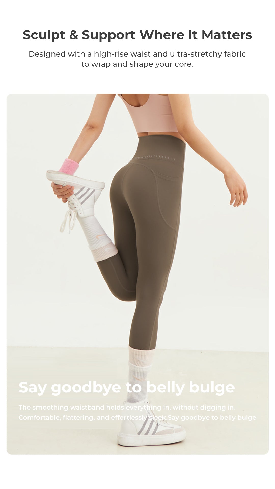 FlexTech High-Stretch Pocket Leggings
