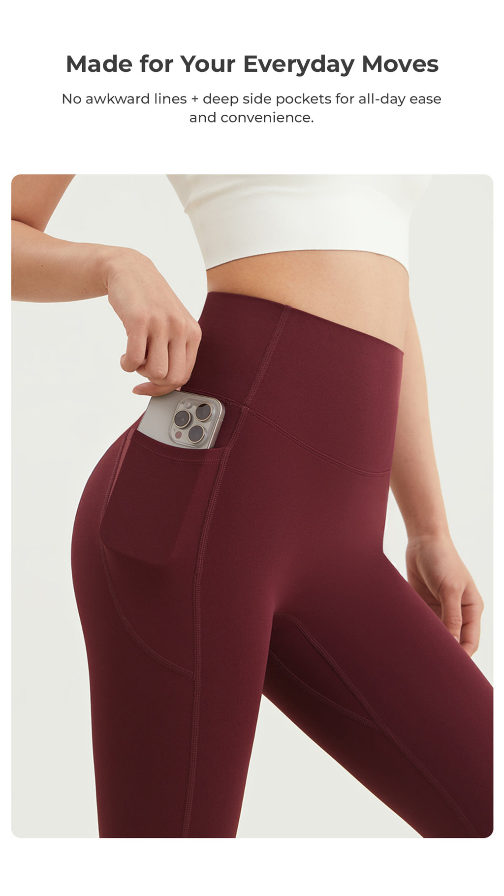 FlexTech High-Stretch Pocket Leggings