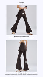 VersaFlex Flare Leggings with Detachable Skirt