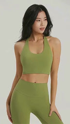 FlexFlow Halter Neck Sports Bra