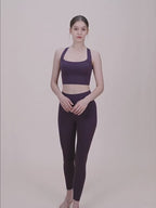 TwistCross Yoga Sports Bra