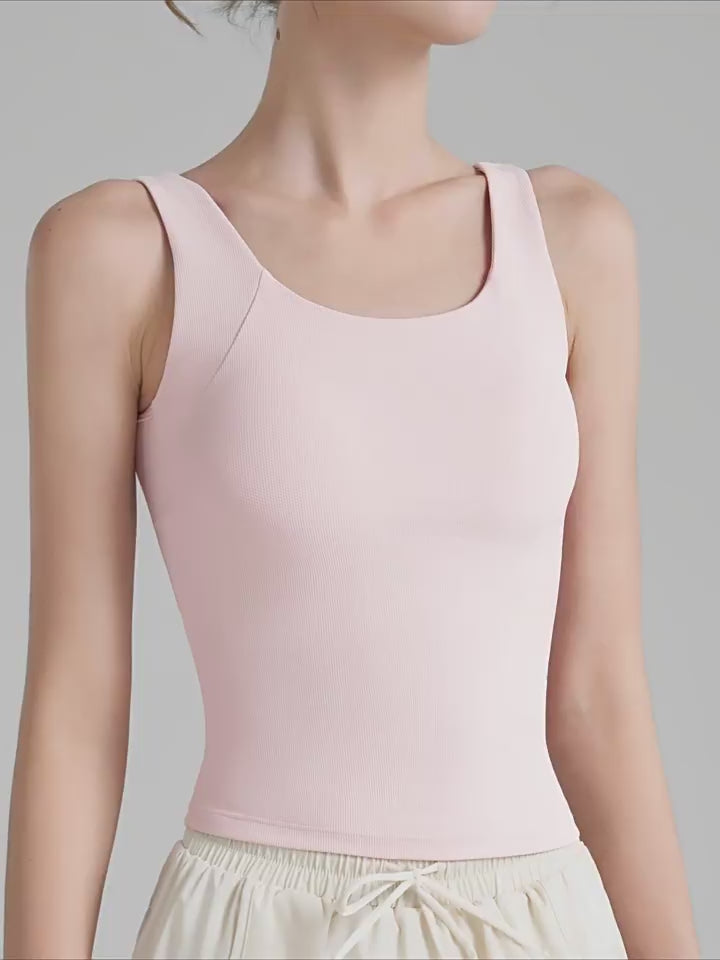 SoftForm Open-Back Sports Bra