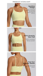 UltraSoft Motion Cropped Tank Bra