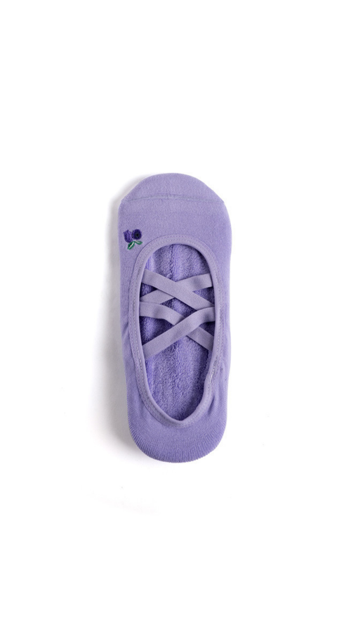 CottonCloud Open-Back Non-Slip Yoga Socks
