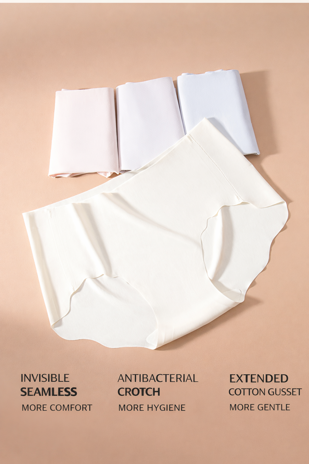 SecondSkin Seamless Panties (Buy 3, Get 2 Free)