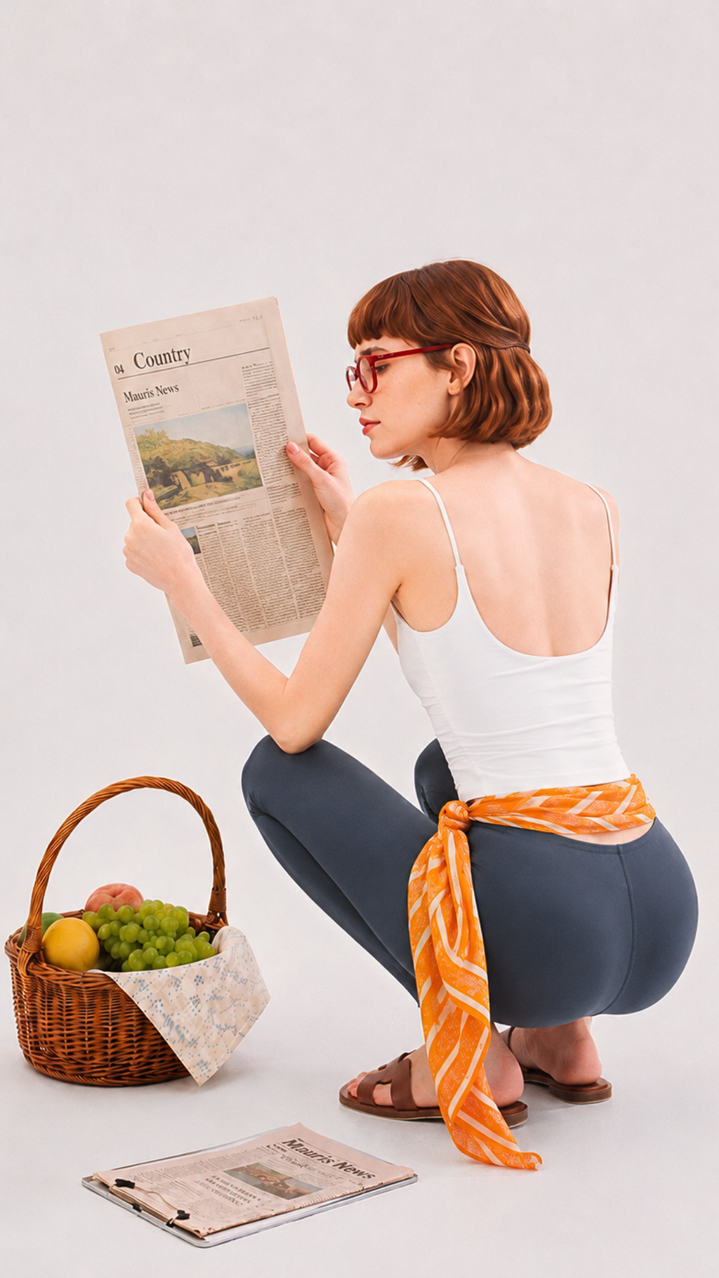 S-line Open-Back Tank Bra